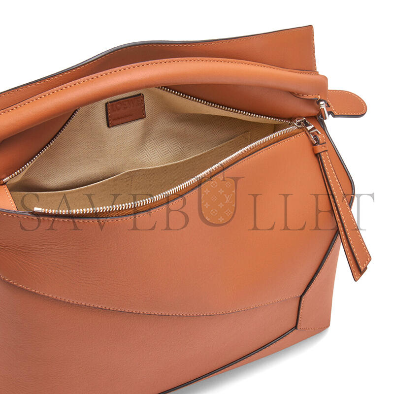 LOEWE LARGE PUZZLE EDGE BAG IN CLASSIC CALFSKIN B510P00X04 (33*21.5*14.7)
